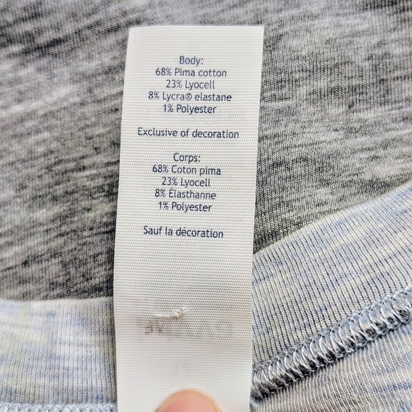 Ivivva By Lululemon Play N' Réversible Dress In Heather Gray Black Blue Size 12 - Picture 6 of 16